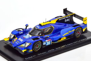 �X�p�[�N 1/43 �I���J 07 �M�u�\�� #38 ���E�}��24���ԃ��[�X 2020Spark 1:43 Oreca 07 Gibson No 38 24h Le Mans 2020 da Costa Davidson Gonzalez