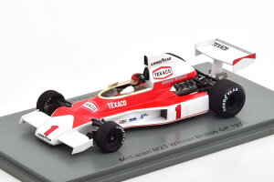 Xp[N 1/43 }N[ M23 D CMXGP 1975 tBbeBpfBSpark 1:43 McLaren M23 Winner GP Great Britain 1975 Fittipaldi