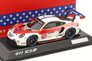 スパーク 1/43 ポルシェ 911 RSR #911 2位 GTLMクラス 12時間 セブリング IMSA 2020 バンバー ヴァントール ニール・ジャニ 1500台限定Spark 1:43 Porsche 911 RSR #912 2nd GTLM class 12h Sebring IMSA 2020 Bamber Vanthoor Jani L