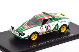 スパーク 1/43 ランチア ストラトス HF 優勝 ラリー・モンテカルロ 1976Spark 1:43 Lancia Stratos HF Winner Rally Monte Carlo 1976 Munari Maiga
