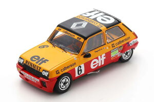 Xp[N 1/43 m[ 5 As[k ^[{ 1984 jbeB fJ[ 300Spark 1:43 Renault 5 Alpine Turbo 1984 Ragnotti with Decals Limited 300 pcs
