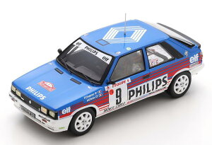 Xp[N 1/43 m[ 11 ^[{ #9 [eJ 1987 VgI ySpark 1:43 Renault 11 Turbo No 9 Rally Monte Carlo 1987 Chatriot Perin