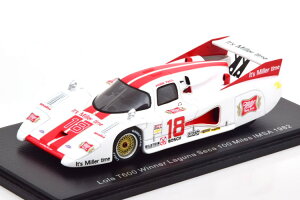 �X�p�[�N 1/43 ���[�� T600 �D�� 100�}�C�� ���O�i �Z�J 1982 �W�����|�[���W���j�ASpark 1:43 Lola T600 Winner 100 Miles Laguna Seca 1982 John Paul Jr.