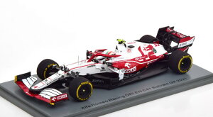 Xp[N 1/43 At@I I[ C41 o[[GP 2021 WBibcBSpark 1:43 Alfa Romeo Orlen C41 GP Bahrain 2021 Giovinazzi