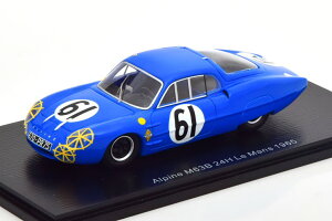 Xp[N 1/43 m[ As[k M63B #61 24 } 1965Spark 1:43 Renault Alpine M63B No 61 24h Le Mans 1965 Bouharde/Monneret