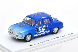 �X�p�[�N 1/43 ���m�[ �h�[�t�B�� #9567 �{���l�r�� 2016 �v���X�gSpark 1:43 Renault Dauphine No 9567 Bonneville 2016 Prost