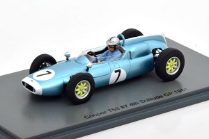 Xp[N 1/43 N[p[ T53 \`[h GP 1961 }N[Spark 1:43 Cooper T53 Solitude GP 1961 McLaren
