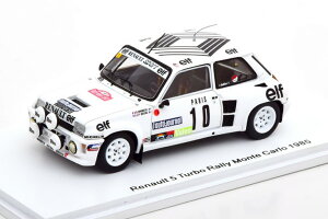 �X�p�[�N 1/43 ���m�[ 5 �^�[�{ #10 �����[�����e�J���� 1985Spark 1:43 Renault 5 Turbo No 10 Rally Monte Carlo 1985 Snobeck/B?chu