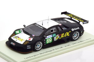 �X�p�[�N 1/43 �����{���M�[�j �����V�G���S R-SV LM - JLOC #69 24���ԃ��}�� 2010Spark 1:43 Lamborghini Murcielago R-SV LM - JLOC No 69 24h Le Mans 2010 Yogo/Liri/Yamanishi