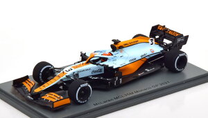 Xp[N 1/43 }N[ MCL35M iRGP 2021 Jh fJ[tSpark 1:43 McLaren MCL35M GP Monaco 2021 Ricciardo with Decals