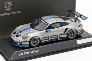 Xp[N 1/43 |VF 911 (992) GT3 Jbv GT Vo[/V[Nu[ 2000Spark 1:43 Porsche 911 (992) GT3 Cup GT silver / shark blue Limitation 2000 pcs.