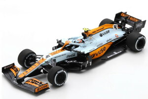 Xp[N 1/43 }N[ MCL35M #4 iRGP 2021 Jh fJ[tSpark 1:43 MCLAREN MCL35M NO.4 MCLAREN 3RD MONACO GP 2021 LANDO NORRIS WITH NO.3 BOARD