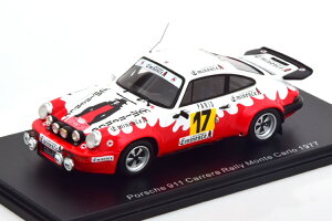 Xp[N 1/43 |VF 911 J #17 [ eJ 1977Spark 1:43 Porsche 911 Carrera No 17 Rally Monte Carlo 1977 Bondil/Emmanuelli