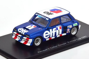 Xp[N 1/43 m[ 5 ^[{ #1 [Jbv 1981 jbeBSpark 1:43 Renault 5 Turbo No 1 Turbo Eurocup 1981 Ragnotti