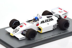 �X�p�[�N 1/43 �A���E�Y A6 �T���}���mGP 1983Spark 1:43 Arrows A6 GP San Marino 1983 Serra