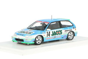 Xp[N 1/43 z_ VrbN EF9 #14 JTC nCh[X 1991 JF MSpark 1:43 Honda Civic EF9 #14 JTC Rd4 Sendai Hi-Land 1991 Akihiko Nakaya Naoki Hattori