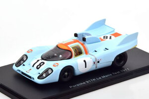 Xp[N 1/43 |VF 917K E} eXgJ[ 1971 Io[ KtSpark 1:43 Porsche 917K Le Mans Test Car 1971 Oliver Gulf