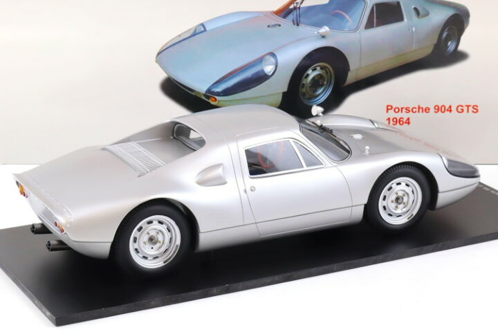 楽天市場】スパーク 1/12 ポルシェ 904 GTS 1964 シルバーSpark 1:12 