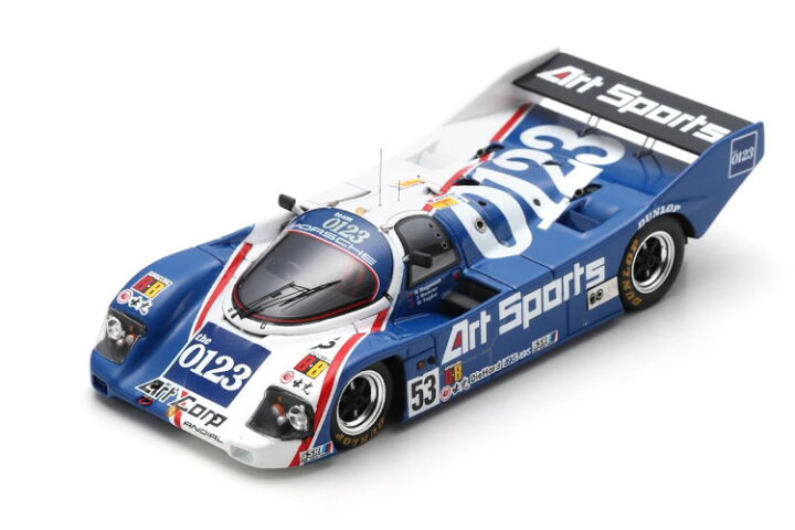 楽天市場】スパーク 1/43 ポルシェ 962 C #53 ル・マン24時間 1991 