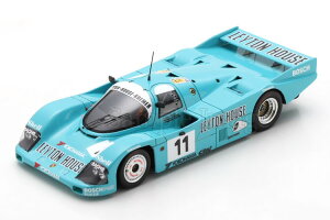 Xp[N 1/43 |VF 962C #11 E} 24 1988 LEYTON HOUSE Spark 1:43 PORSCHE 962C NO.11 8TH 24H LE MANS 1988 K. NISSEN - H. GROHS - G. FOUCHE