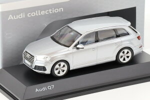 Xp[N 1/43 AEfB Q7 SUV t[bgVo[^bN 2015 fB[[o[WSpark 1:43 Audi Q7 SUV Florett silver metallic 2015 DEALER VERSION