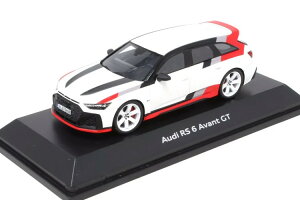 AEfB Xp[N 1/43 AEfB A6 RS6 Aog GT SW Xe[VS 2023 zCg/bh/O[Spark 1:43 AUDI A6 RS6 AVANT GT SW STATION WAGON 2023 WHITE/RED/GREY