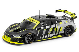 Xp[N 1/18 AEfB R8 LMS GT2 v[e[V J[Spark 1:18 Audi R8 LMS GT2 Presentation Car black / gray / yellow