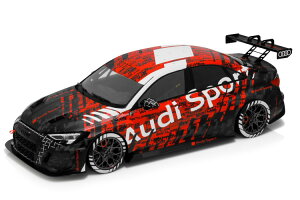 Xp[N 1/18 AEfB RS 3 LMS MJ 22 AEfB X|[cv[e[V bh / ubN / zCg Spark 1:18 Audi RS 3 LMS MJ 22 Audi Sport Presentation red / black / white