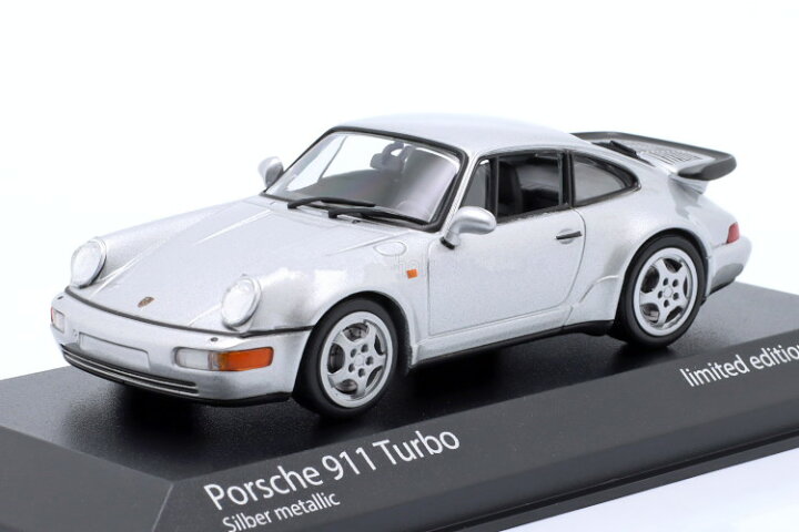 楽天市場】ミニチャンプス 1/43 ポルシェ 911 (964) ターボ 1990 