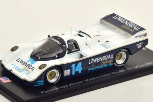 Xp[N 1/43 |VF 962 D gLXO_u 3 IMSA 1984 zo[g x 500Spark 1:43 Porsche 962 Winner Watkins Glen Double 3h IMSA 1984 Holbert/Bell/Adams Limited Edition 500 pcs