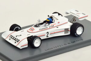 Xp[N 1/43 [^X 74 F2 G B GP 1973 s[^[\Spark 1:43 Lotus 74 F2 G B GP 1973 Peterson
