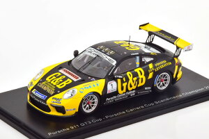 Xp[N 1/43 |VF 911 GT3 Jbv #1 `sI J Jbv XJWirA 2020Spark 1:43 Porsche 911 GT3 Cup No 1 Champion Carrera Cup Scandinavia 2020 Sundahl