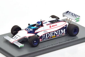 �X�p�[�N 1/43 �I�[�b�� FA1B �T���}���mGP 1981 �O�G�b��Spark 1:43 Osella FA1B GP San Marino 1981 Guerra