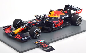 �X�p�[�N 1/18 ���b�h�u�� RB16B �D�� �I�����_GP ���[���h�`�����s�I�� 2021 �t�F���X�^�b�y�� �s�b�g�{�[�h�t��Spark 1:18 Red Bull RB16B Winner GP Netherlands World Champion 2021 Verstappen with Pitboard