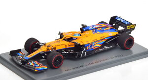 Xp[N 1/43 }N[ MCL35M Au_rGP 2021 JhSpark 1:43 McLaren MCL35M GP Abu Dhabi 2021 Ricciardo