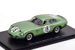 Xp[N 1/43 AXg}[eB DP214 #18 24ԃE} 1964Spark 1:43 Aston Martin DP214 No 18 24h Le Mans 1964 Salmon/Sutcliffe