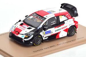 �X�p�[�N 1/43 �g���^ �����X WRC �D�� �����[ �G�X�g�j�A 2021 ���o���y�� �n���b�g�D�l��Spark 1:43 Toyota Yaris WRC Winner Rally Estonia 2021 Rovanper?/Halttunen