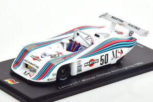 �X�p�[�N 1/43 �����`�A LC1�D�� 1000km �j�����u���N�����N1982 �}�e�B�[�j �p�g���[�[ �A���{���[�g �t�@�r 750�����Spark 1:43 Lancia LC1 Winner 1000km Nuerburgring 1982 Martini Patrese/Alboreto/Fabi Limited Edition 750