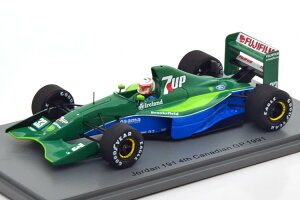 Xp[N 1/43 W[_ 191 Ji_GP 1991 fE`FUXSpark 1:43 Jordan 191 GP Kanada 1991 de Cesaris
