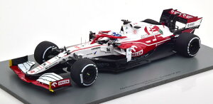 Xp[N 1/18 At@I I[ C41 Au_rGP Xg[X 2021 CRlSpark 1:18 Alfa Romeo Orlen C41 GP Abu Dhabi Last Race 2021 Raikkonen
