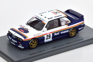 �X�p�[�N 1/43 BMW M3 E30 #29 �c�[���E�h�E�R���X 1991 �f�J�[���t��Spark 1:43 BMW M3 E30 No 29 Tour de Corse 1991 Bernardini/Padovani with Decals