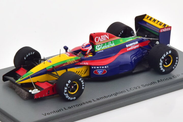 楽天市場】スパーク 1/43 ベンチュリー ラルース ランボルギーニ LC92 