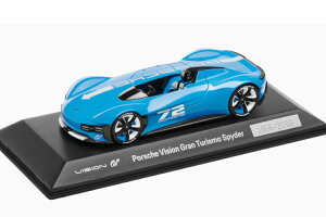 �X�p�[�N 1/43 �|���V�F �r�W���� �O�����h�c�[���X�� �X�p�C�_�[ �u���[ / �z���C�g 2000�����Spark 1:43 Porsche Vision Grand Turismo Spyder blue / White Limitation 2000 pcs.