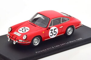 Xp[N 1/43 |VF 911 S #35 D GT 2.0 NX E} 1966Spark 1:43 Porsche 911 S #35 Winner GT 2.0 Class Le Mans 1966 Kerguen/Franc