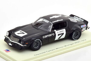 Xp[N 1/43 V{[ J} D IROC ~VK 1974 500Spark 1:43 Chevrolet Camaro Winner IROC Michigan 1974 Unser Limited Edition 500 pcs
