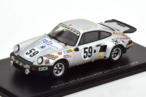 Xp[N 1/43 |VF 911 J RSR E} 1974Spark 1:43 PORSCHE 911 CARRERA RSR LE MANS 1974