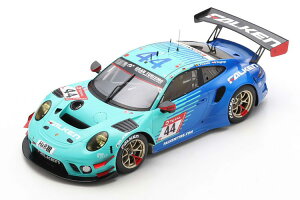 �X�p�[�N 1/18 �|���V�F 911 GT3 R #44 24���ԑϋv���[�X �j�����u���N�����N 2021 300�����Spark 1:18 Porsche 911 GT3 R No 44 24h Nuerburgring 2021 Falken Bachler/Ragginger/Muller/Picariello Limited Edition 300 pcs