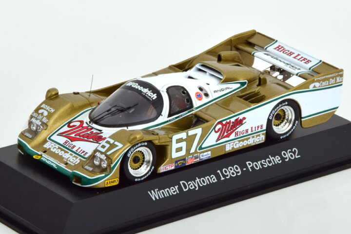 楽天市場】スパーク 1/43 ポルシェ 962 優勝 デイトナ24時間耐久 