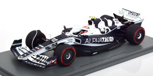 スパーク 1/18 アルファ タウリ AT03 バーレーングランプリ 2022 角田 ショーケース付きSpark 1:18 Alpha Tauri AT03 GP Bahrain 2022 Tsunoda with ShowCase