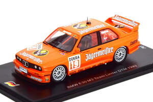 �X�p�[�N 1/43 BMW M3 (E30) #19 DTM 1992 �C�F�[�K�[�}�C�X�^�[�n�[�l 500�����SPARK 1:43 BMW M3 (E30) No 19 DTM 1992 Jaegermeister Hahne Limited Edition 500 pcs